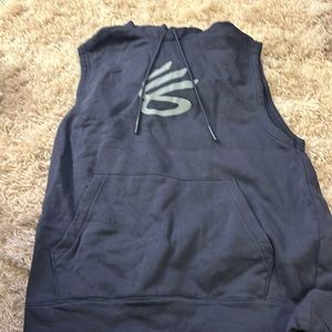 Curry Brand Under Armor Sleeveless Sweatshirt